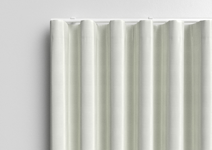 Akoya Faux Silk, Lustre White - Made to Measure Curtains - Image 13